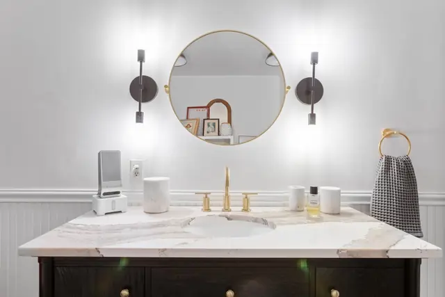 Eclectic Master Bath Suite — photo 6 of 11