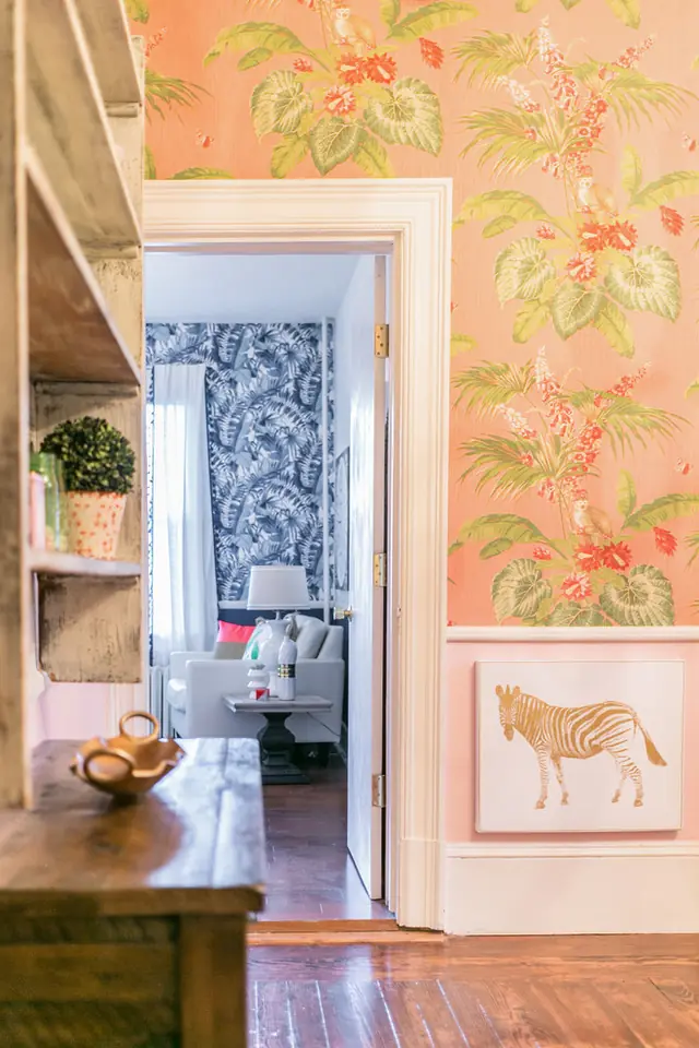 Eclectic Salon Waxafras — interior design by Interiors by JanLee, Colorado Springs
