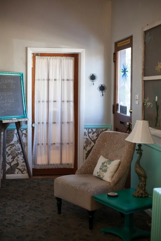 Renovated Salon Waxafras — interior design by Interiors by JanLee, Colorado Springs